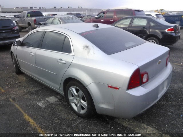 1G1ZB5E07CF331014 - 2012 CHEVROLET MALIBU LS 银色 照片 3