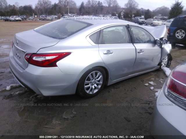 1N4AL3AP7GC157774 - 2016 NISSAN ALTIMA 2.5/S/SV/SL/SR SILVER photo 4