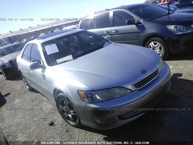 JT8BF28G915109497 - 2001 LEXUS ES 300 SILVER photo 1