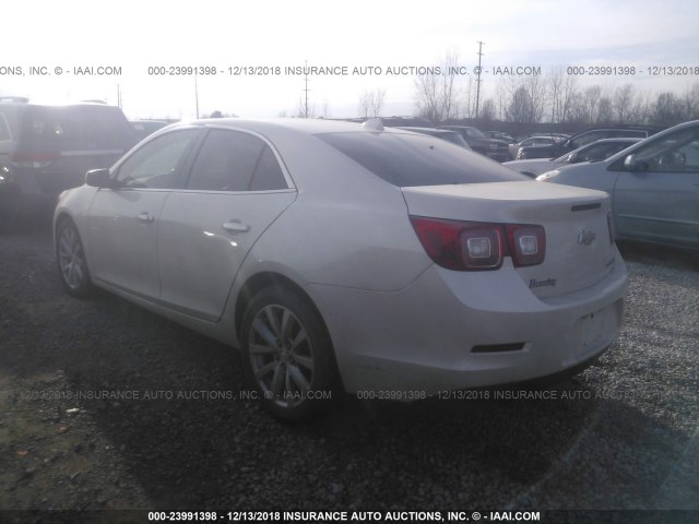 1G11J5SX4DF235148 - 2013 CHEVROLET MALIBU LTZ თეთრი ფოტო 3