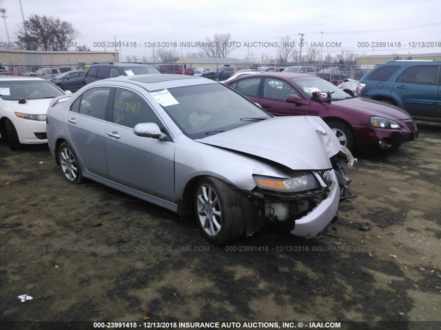 JH4CL968X7C018342 - 2007 ACURA TSX SILVER photo 1