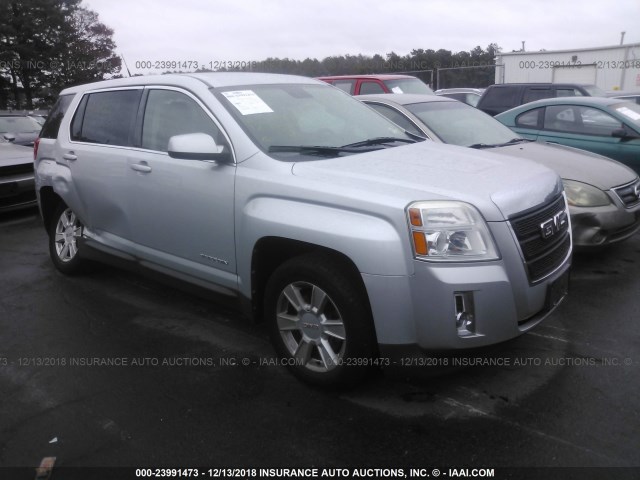 2GKALMEK6C6317360 - 2012 GMC TERRAIN SLE SILVER photo 1