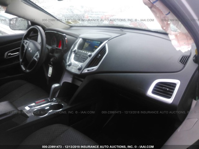 2GKALMEK6C6317360 - 2012 GMC TERRAIN SLE SILVER photo 5