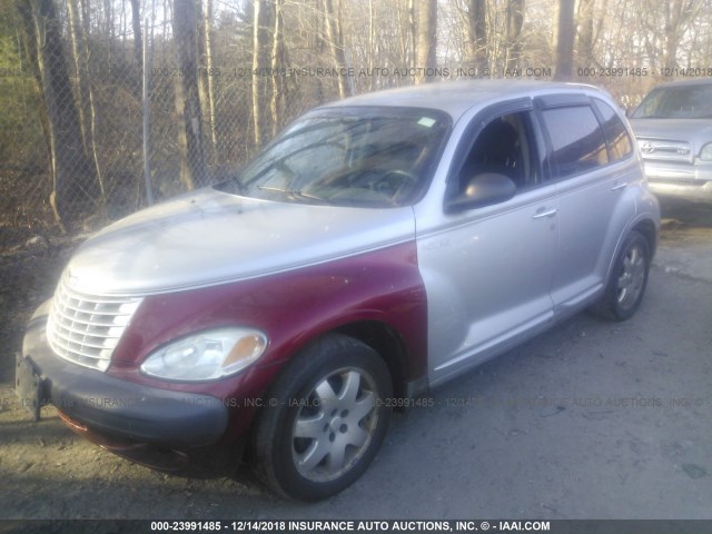 3C4FY58B64T343880 - 2004 CHRYSLER PT CRUISER TOURING GRAY photo 2