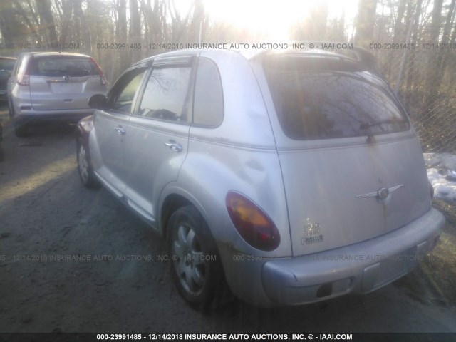 3C4FY58B64T343880 - 2004 CHRYSLER PT CRUISER TOURING GRAY photo 3