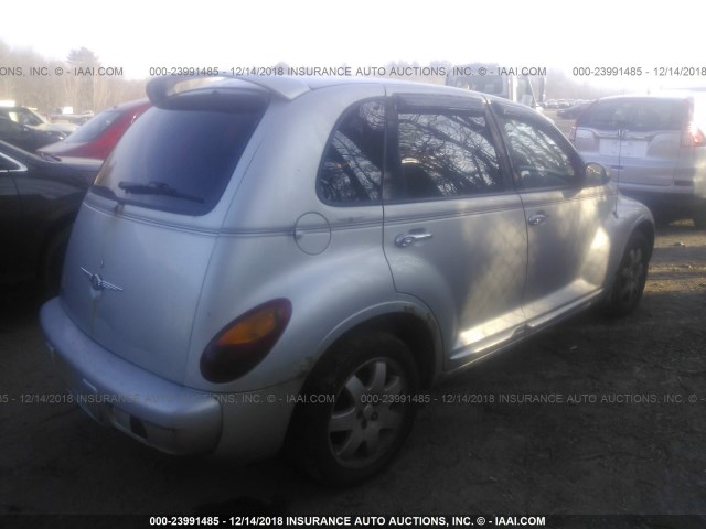 3C4FY58B64T343880 - 2004 CHRYSLER PT CRUISER TOURING GRAY photo 4