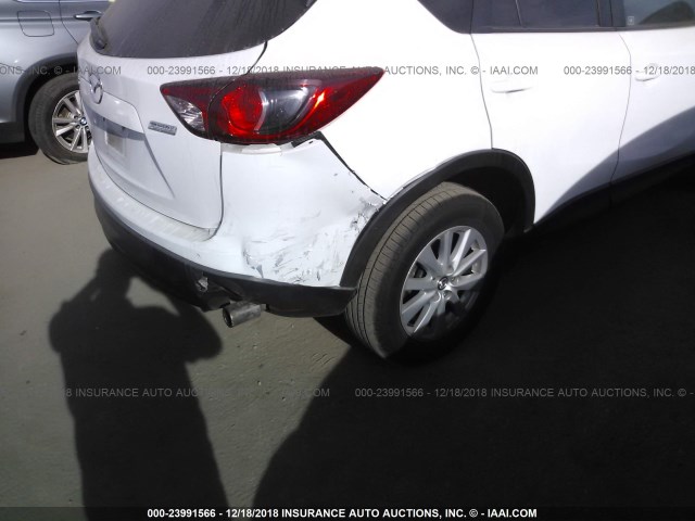 JM3KE2CE4D0125612 - 2013 MAZDA CX-5 TOURING WHITE photo 6
