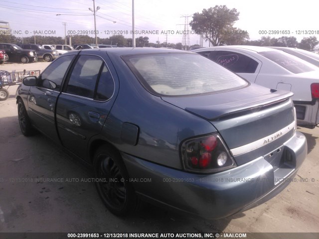 1N4DL01D21C130636 - 2001 NISSAN ALTIMA XE/GXE/SE BLUE photo 3