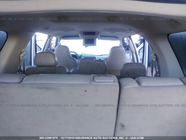 1FMFU18575LA09252 - 2005 FORD EXPEDITION EDDIE BAUER WHITE photo 8