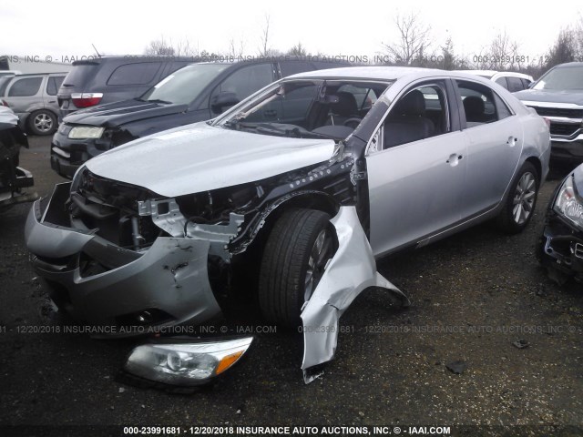 1G11E5SA8GU159143 - 2016 CHEVROLET MALIBU LIMITED LTZ SILVER photo 2