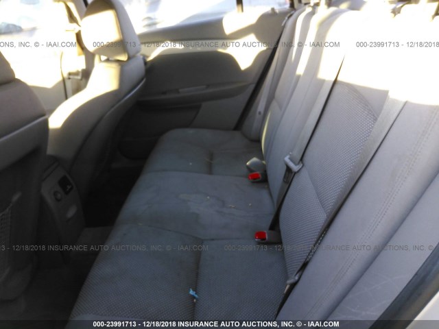 1G1ZC5E07CF319135 - 2012 CHEVROLET MALIBU 1LT GRAY photo 8