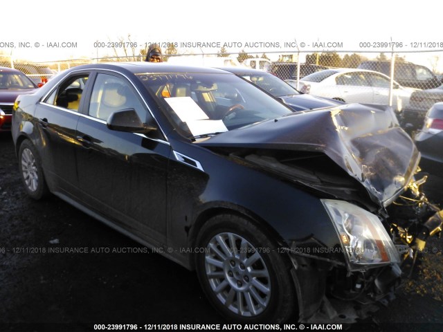 1G6DE5E5XC0145459 - 2012 CADILLAC CTS LUXURY COLLECTION BLACK photo 1