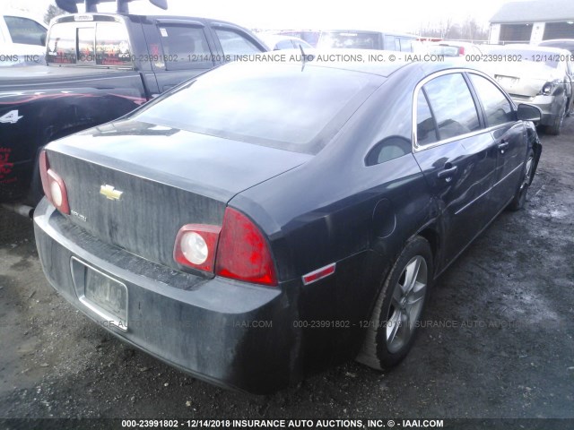 1G1ZB5EB2AF231983 - 2010 CHEVROLET MALIBU LS 黑色 照片 4