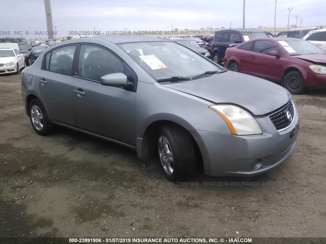 3N1AB61E48L725176 - 2008 NISSAN SENTRA 2.0/2.0S/2.0SL GRAY photo 1