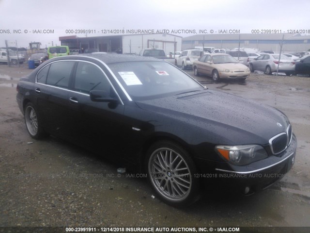 WBAHN83587DT69389 - 2007 BMW 750 BLACK photo 1