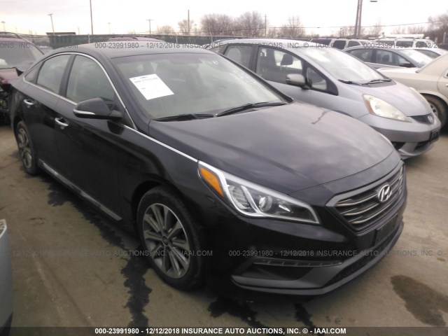 5NPE34AF7GH318587 - 2016 HYUNDAI SONATA SPORT/LIMITED BLACK photo 1