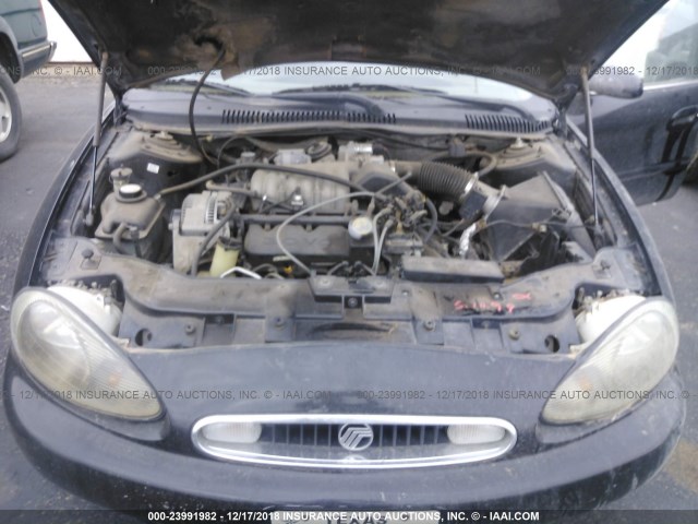 1MEFM50U9XA644775 - 1999 MERCURY SABLE GS BLACK photo 10