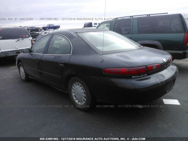 1MEFM50U9XA644775 - 1999 MERCURY SABLE GS BLACK photo 3