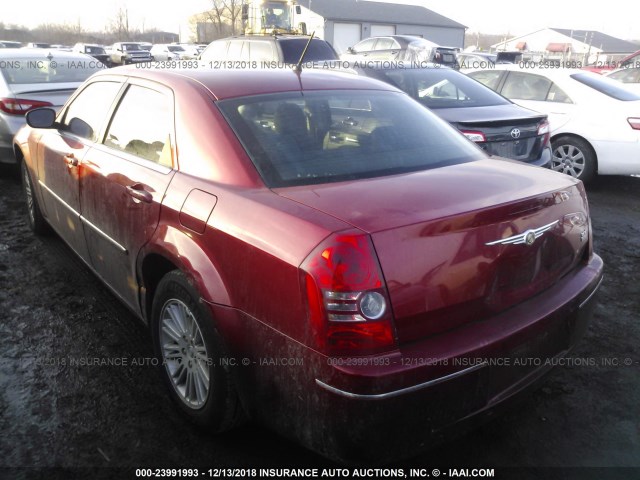 2C3KA53G08H210850 - 2008 CHRYSLER 300 TOURING RED photo 3