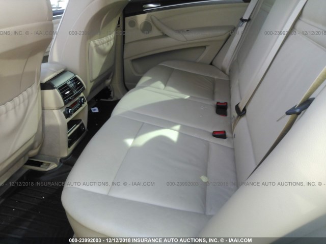 5UXZV8C59CL424700 - 2012 BMW X5 XDRIVE50I BROWN photo 8