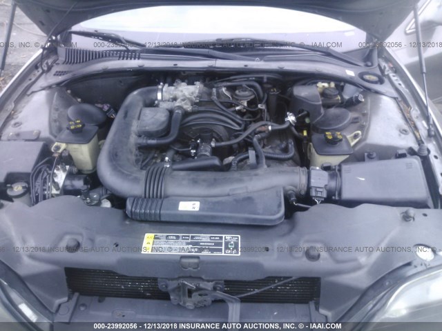 1LNHM87A52Y711486 - 2002 LINCOLN LS GRAY photo 10