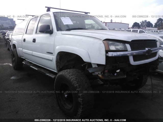 1GCGC13U13F214491 - 2003 CHEVROLET SILVERADO C1500 HEAVY DUTY WHITE photo 1