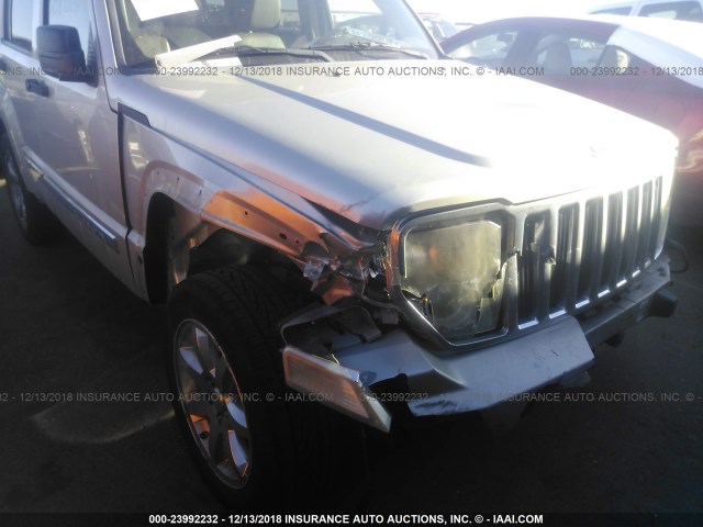 1J8GN58K28W212323 - 2008 JEEP LIBERTY LIMITED SILVER photo 6