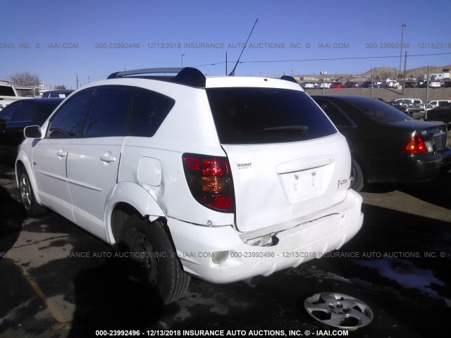 5Y2SL63845Z425602 - 2005 PONTIAC VIBE WHITE photo 6