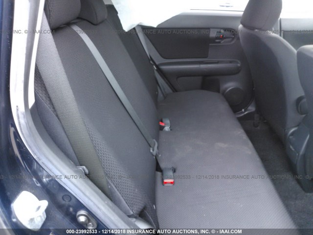 JTLKE50E681045277 - 2008 TOYOTA SCION XB Көк фото 8