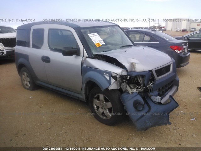 5J6YH28695L010915 - 2005 HONDA ELEMENT EX SILVER photo 1