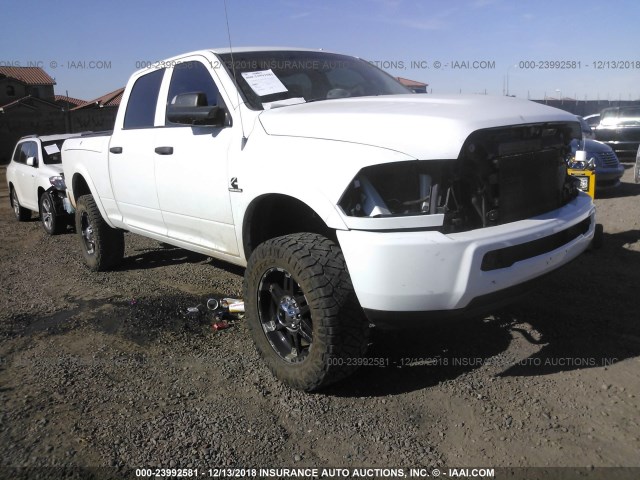 3C6UD5CL7CG134861 - 2012 DODGE RAM 2500 ST WHITE photo 1