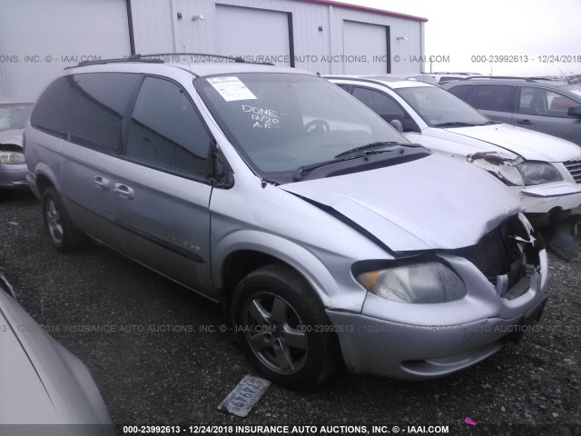 2D4GP44393R150028 - 2003 DODGE GRAND CARAVAN SPORT SILVER photo 1