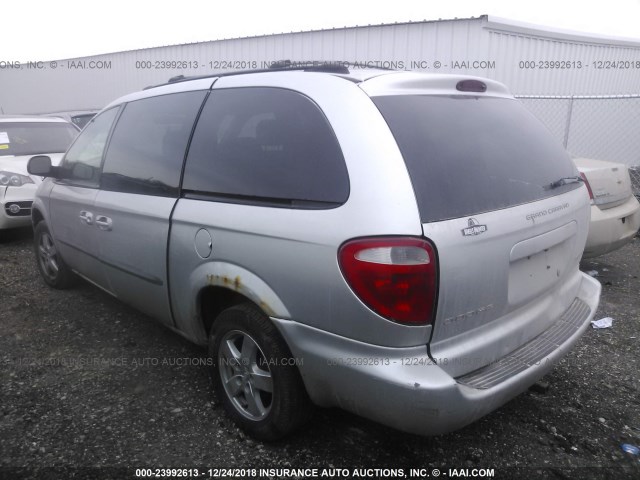 2D4GP44393R150028 - 2003 DODGE GRAND CARAVAN SPORT SILVER photo 3