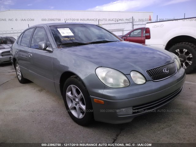 JT8BD69SX20164393 - 2002 LEXUS GS 300 GREEN photo 1