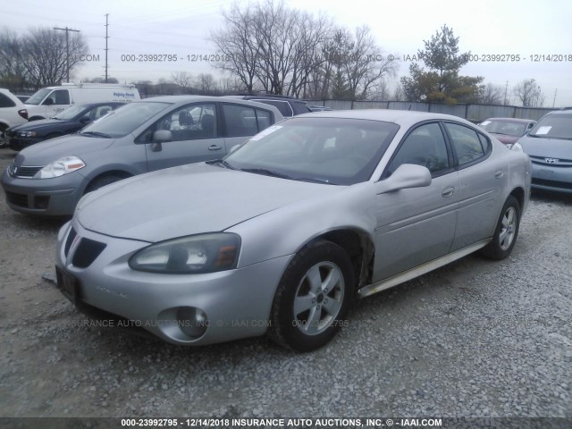 2G2WP552461165239 - 2006 PONTIAC GRAND PRIX SILVER photo 2