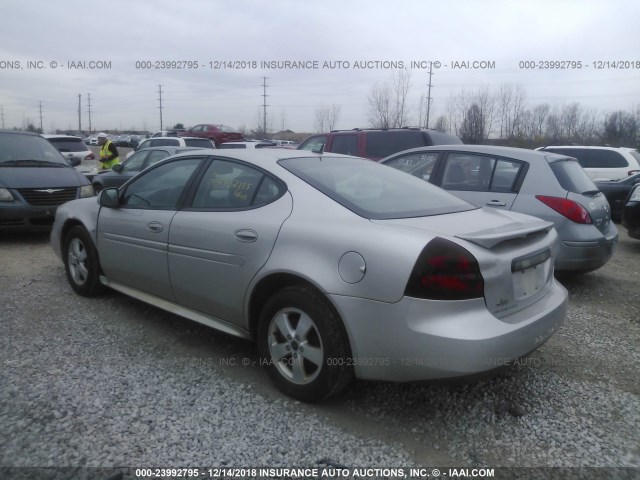 2G2WP552461165239 - 2006 PONTIAC GRAND PRIX SILVER photo 3