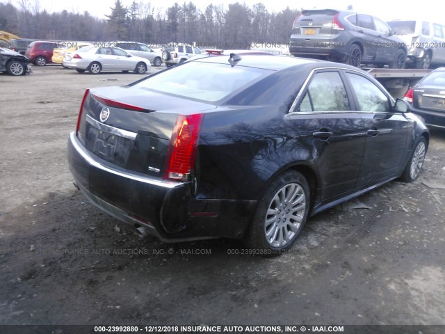 1G6DL5EV6A0122943 - 2010 CADILLAC CTS PERFORMANCE COLLECTION BLACK photo 4