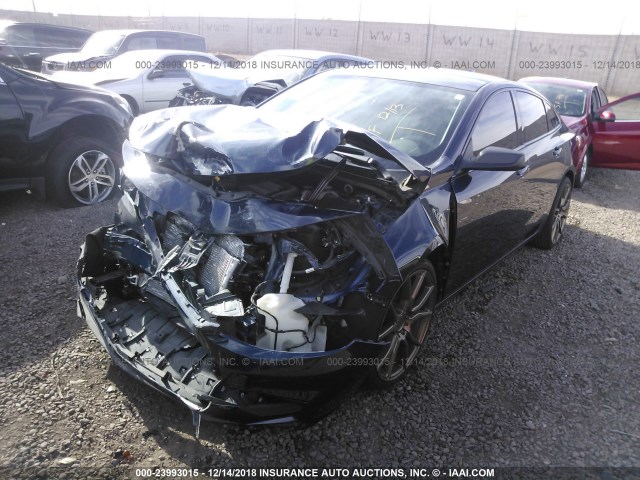 1G1ZB5ST1GF222598 - 2016 CHEVROLET MALIBU LS 蓝色 照片 2