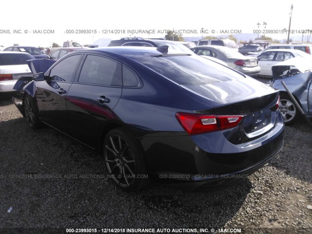 1G1ZB5ST1GF222598 - 2016 CHEVROLET MALIBU LS 蓝色 照片 3