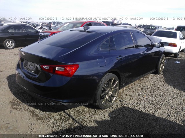 1G1ZB5ST1GF222598 - 2016 CHEVROLET MALIBU LS 蓝色 照片 4