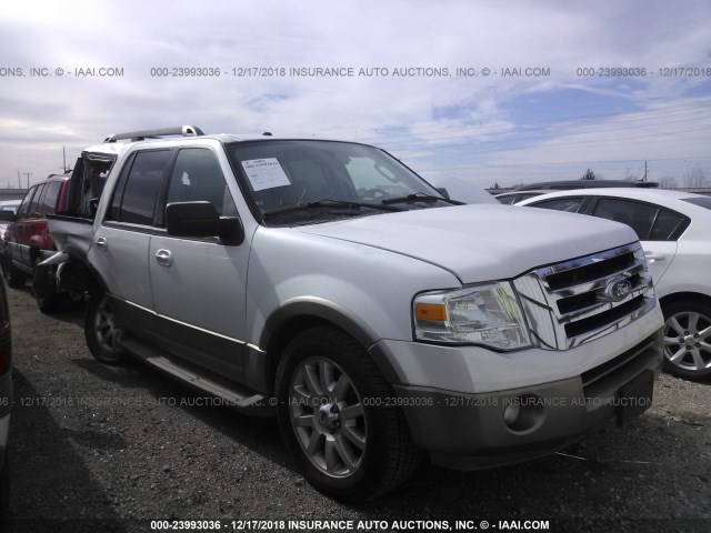 1FMJU1H57BEF04285 - 2011 FORD EXPEDITION XLT/KING RANCH WHITE photo 1