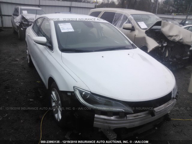 1C3CCCAB8HN510069 - 2017 CHRYSLER 200 LIMITED WHITE photo 1