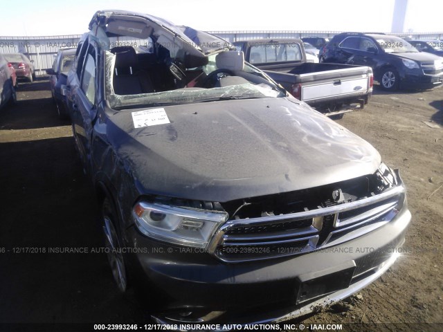 1C4RDJAG2HC652657 - 2017 DODGE DURANGO SXT GRAY photo 6