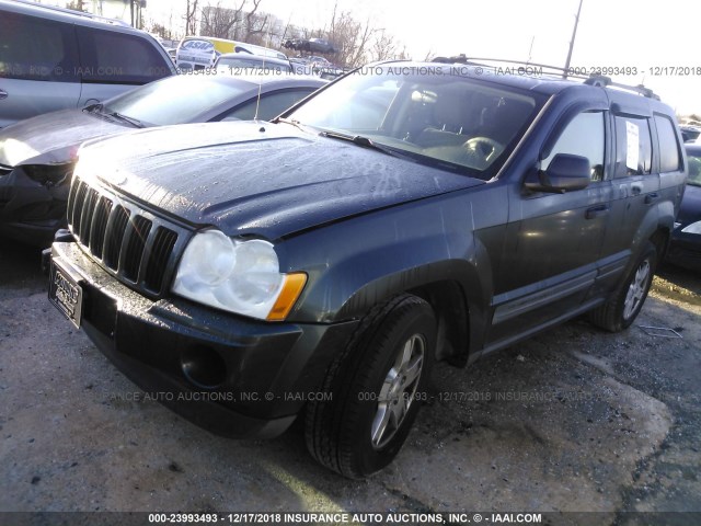1J4GS48K75C641670 - 2005 JEEP GRAND CHEROKEE LAREDO/COLUMBIA/FREEDOM 绿色 照片 2