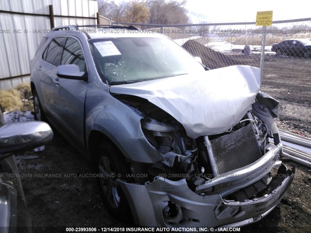 2GNFLGE54C6338082 - 2012 CHEVROLET EQUINOX LTZ SILVER photo 1