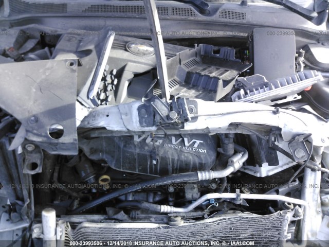 2GNFLGE54C6338082 - 2012 CHEVROLET EQUINOX LTZ SILVER photo 10