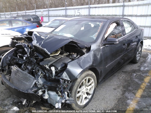1G11C5SL5EF103699 - 2014 CHEVROLET MALIBU 1LT შავი ფოტო 2
