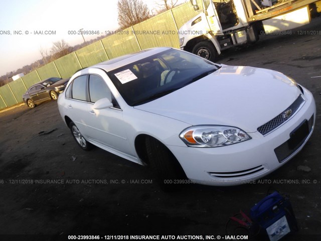 2G1WB5E30E1167158 - 2014 CHEVROLET IMPALA LIMITED LT WHITE photo 1