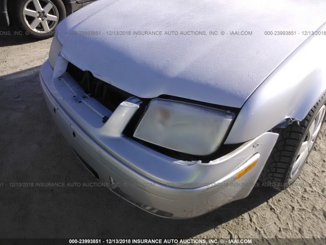 3VWVH69M93M118361 - 2003 VOLKSWAGEN JETTA GLI SILVER photo 6