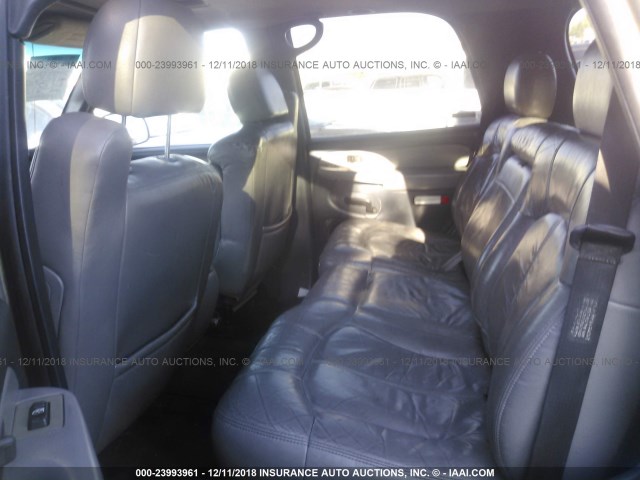 1GNEK13T71J169687 - 2001 CHEVROLET TAHOE K1500 GRAY photo 8